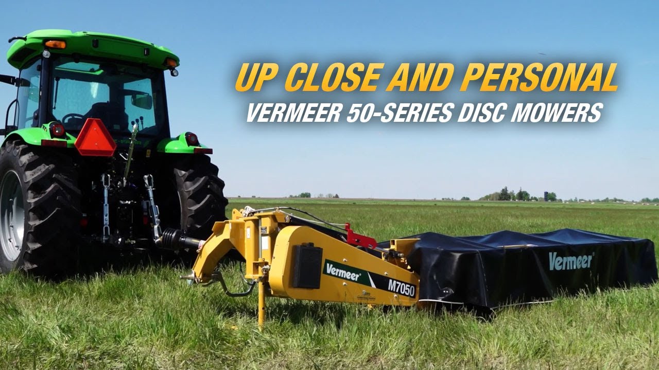 A closer look at 50-series disc mowers | Vermeer