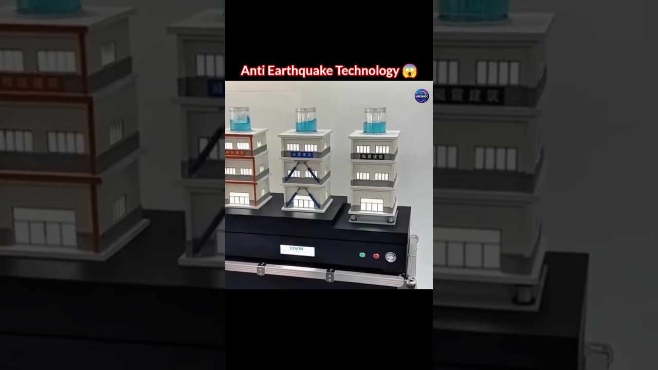 Japan&rsquo;s Amazing Anti-Earthquake Technology 🔥 | How Japan Survives Big Earthquakes.  #ScienceAndTech