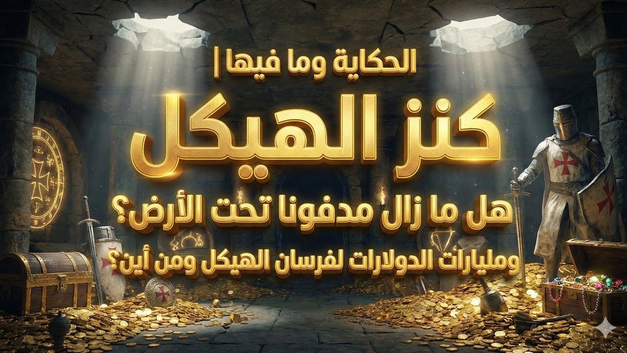 #الحكاية_الغامضة|كنز الهيكل هل مازال مدفونا تحت الارض ومليارات الدولارات أين