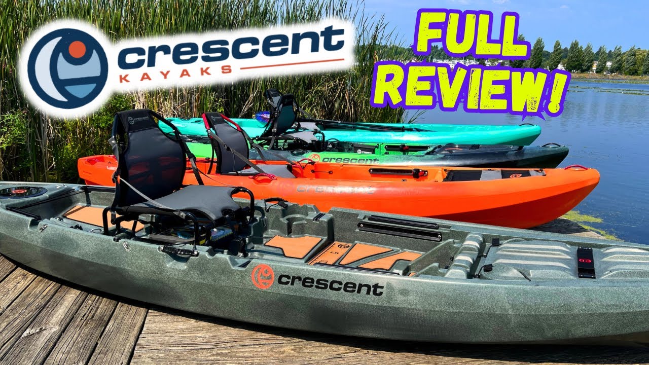 Обзор каяков Crescent! Shoalie, Lite Tackle II, CK1 и Crew!