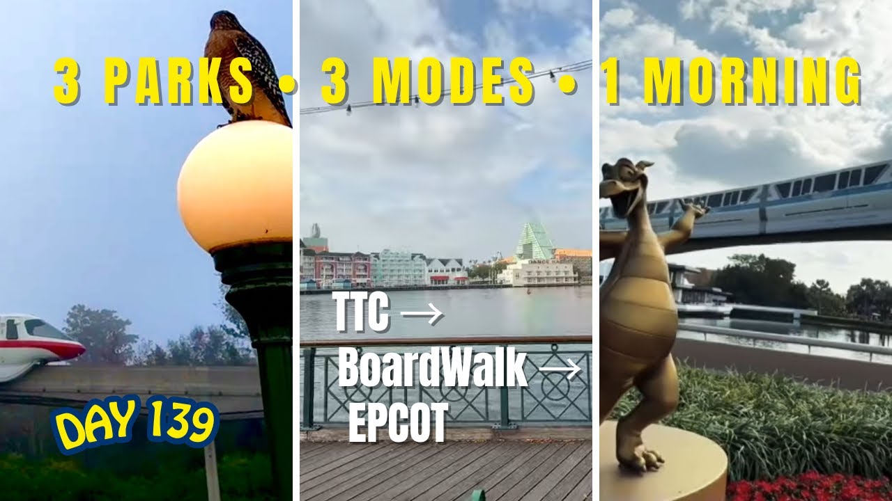 🔴 LIVE: Multi-Park Disney Loop — Boardwalk ➜ Hollywood ➜ EPCOT Arts ➜ Monorail | Day 139 | #TDWSS