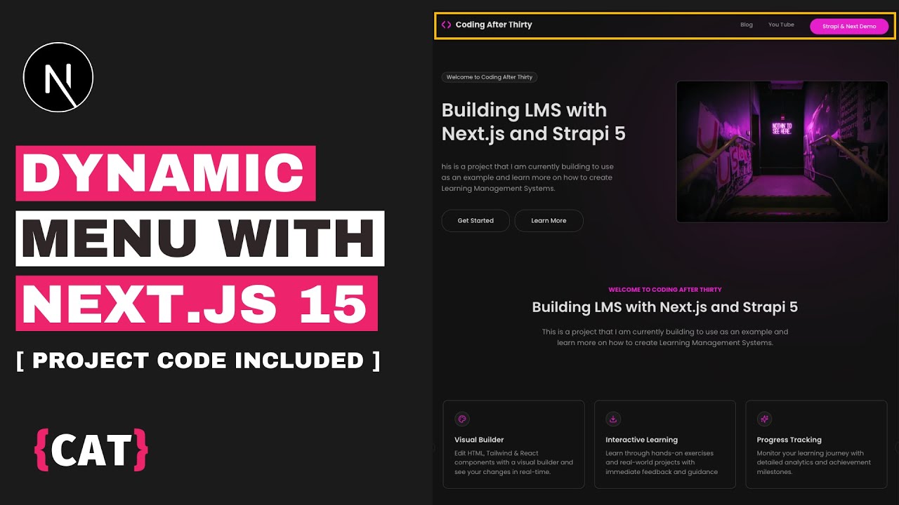 Building a Dynamic Navigation With Next.js 15 and Strapi 5 Headless CMS [ Code Included ]