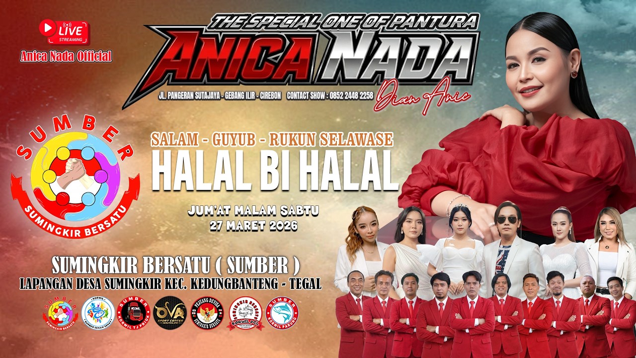 🔴LIVE ANICA NADA ( DIAN ANIC ) | EDISI MALAM 27 MARET 2026 | SUMINGKIR | KEDUNGBANTENG | TEGAL