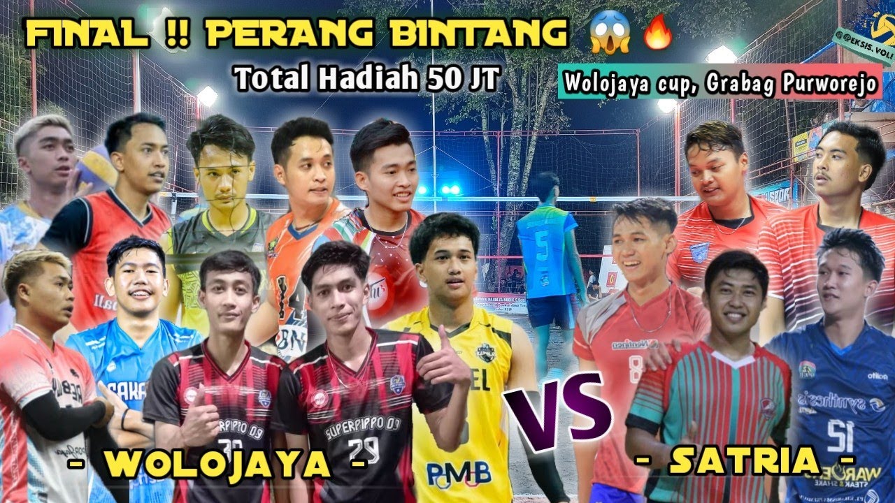 FINAL PERANG BINTANG‼️ Sekti, Kevin, Rusa, Tedi, Petter, Farid 🆚 Afta, Khoeri, Imtaq Bagus#eksisvoli