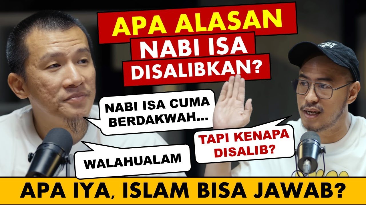🔴 Kenapa Nabi Isa mau disalibkan Yahudi? Harusnya Agama Penyempurna bisa menjawab kan?