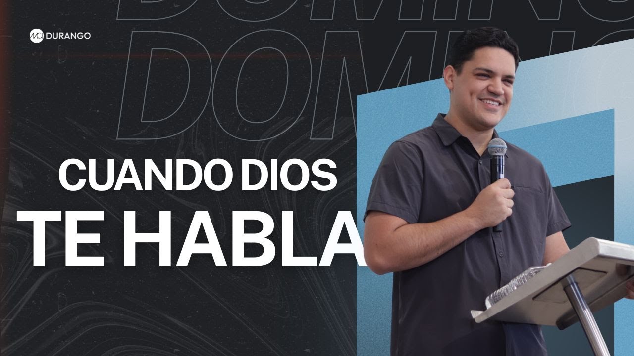 Cuando Dios te habla - Ps. Gerardo Azcona | Prédicas cristianas 2025