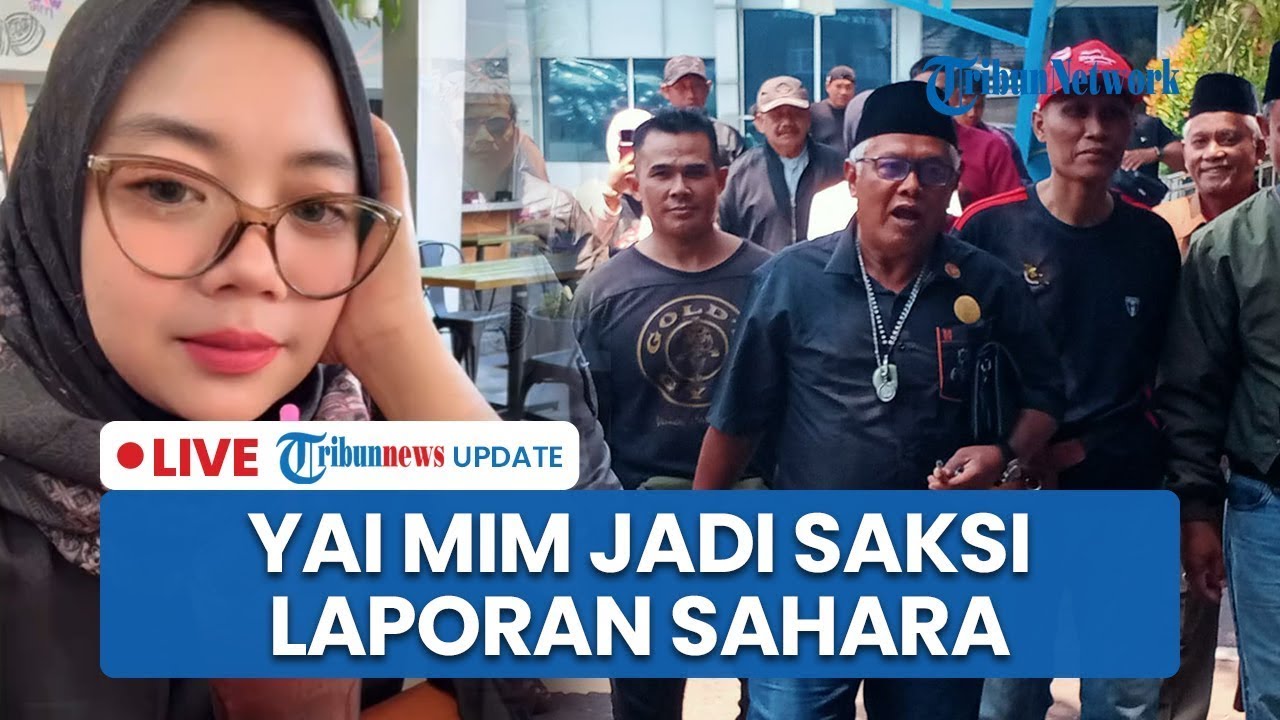 🔴 Yai Mim Datangi Polresta Malang Kota soal Laporan Sahara, Dikawal Sejumlah Relawan
