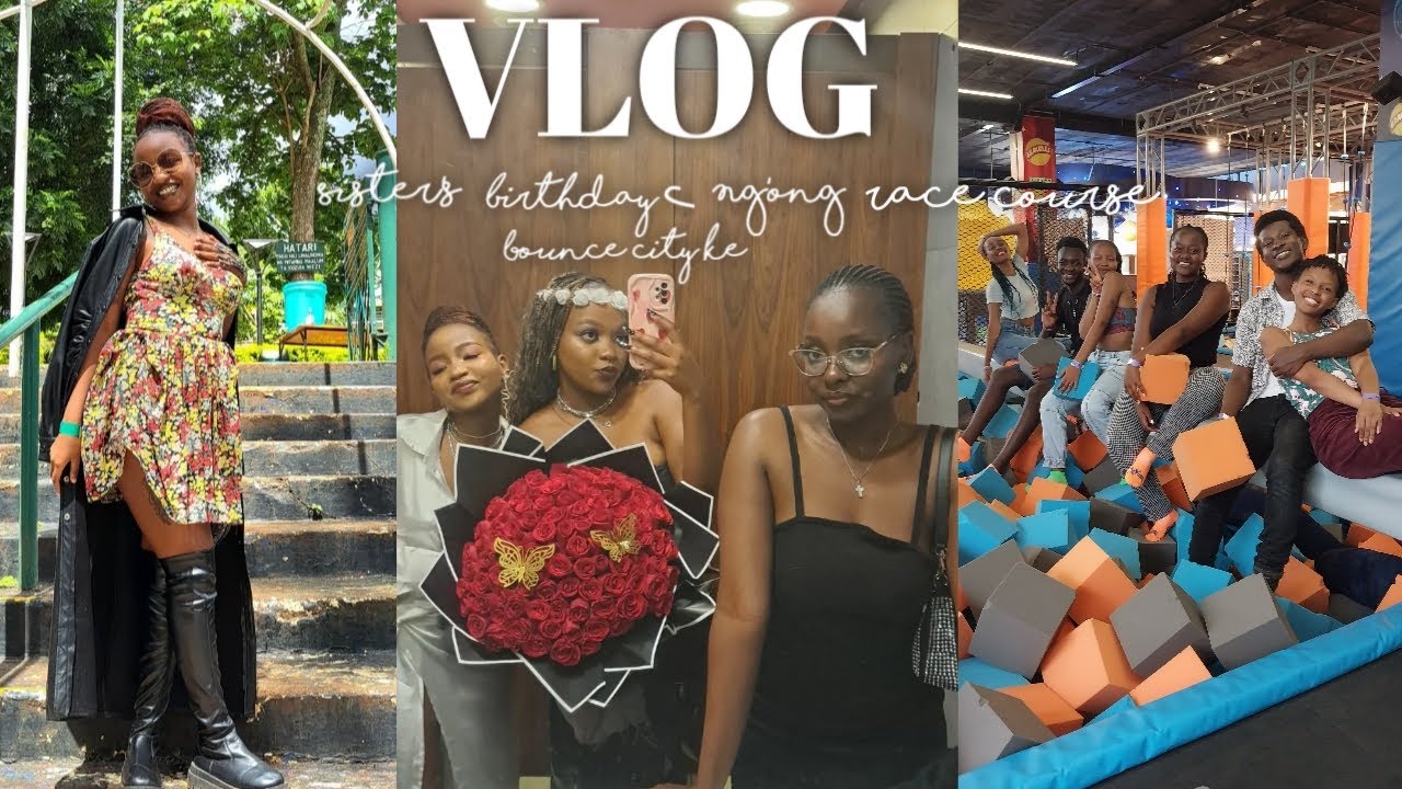 Spend a weekend with me|| Sister's birthday weekend + post exam fun - Inti, Horse races, Bounce city
