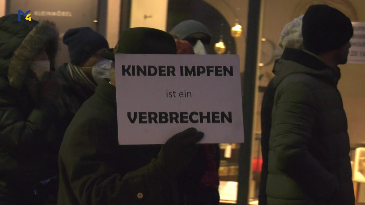 Corona-Demo in Amstetten