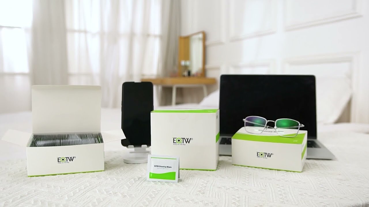 🥇EOTW Screen Wipes Individually Wrapped Lens Cleaning Wipes for Eyeglasses Pre-moistened Pack of 120