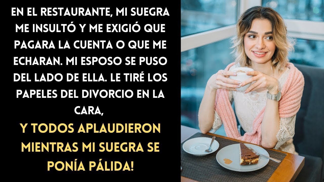 En un bonito hotel, mi suegra me insultó y amenazó con echarme si no pagaba la cuenta