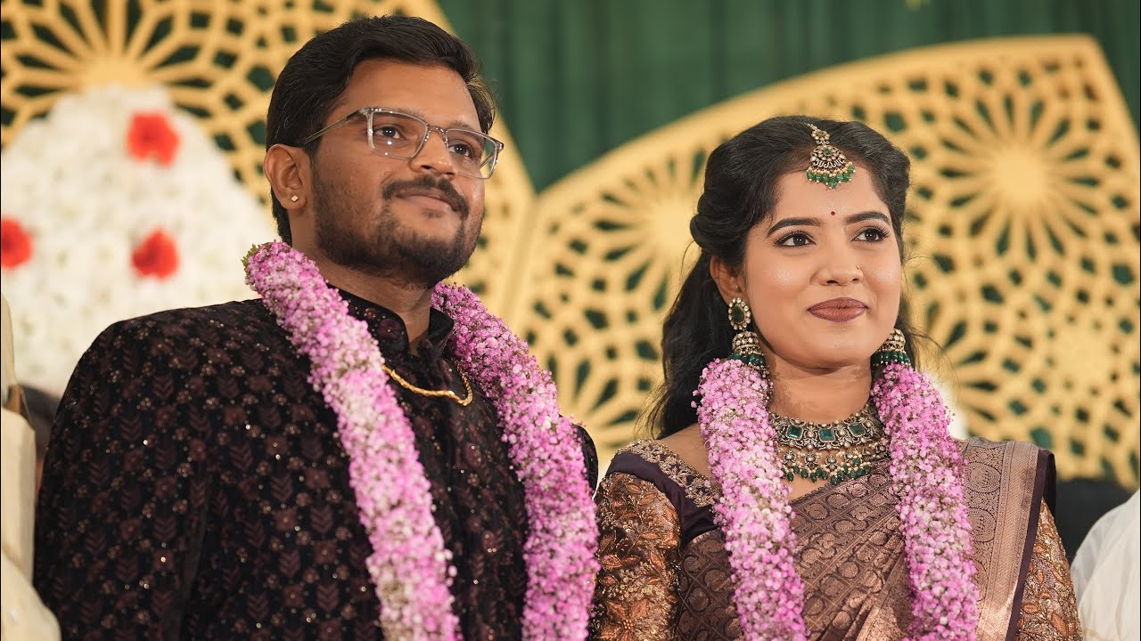 Reception Highlights ❤️ #reception#receptionvideo #marriagevideo #marriage #sitharam  