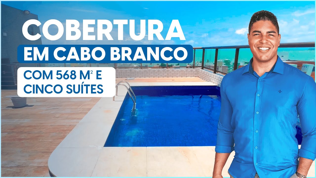 COBERTURA EM CABO BRANCO COM PISCINA E VARANDA GOURMET I IMÓVEL EM JOÃO PESSOA I ÁGANI UIL