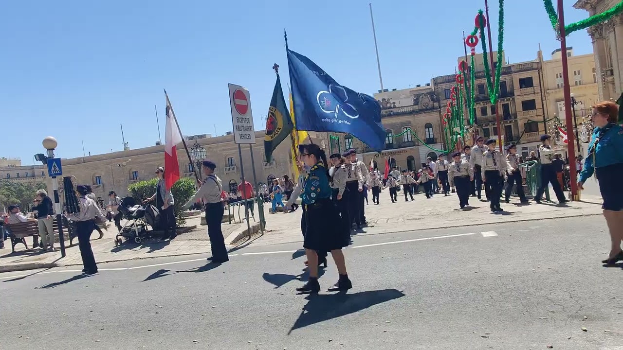 Valletta Scouts Parade (1) - 24/04/2022