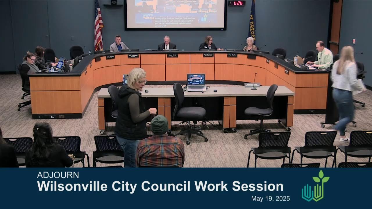 City Council Work Session, May 19, 2025