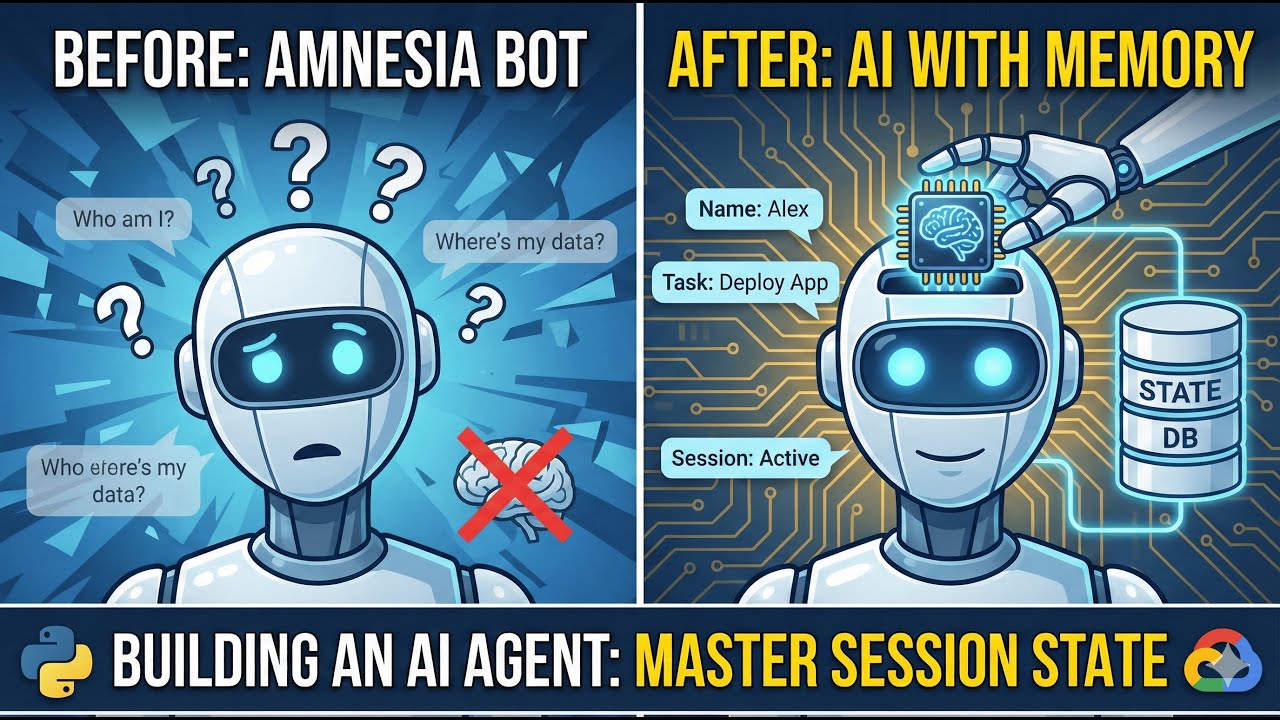 Building an AI Agent with Memory: Master Session State (Google ADK)