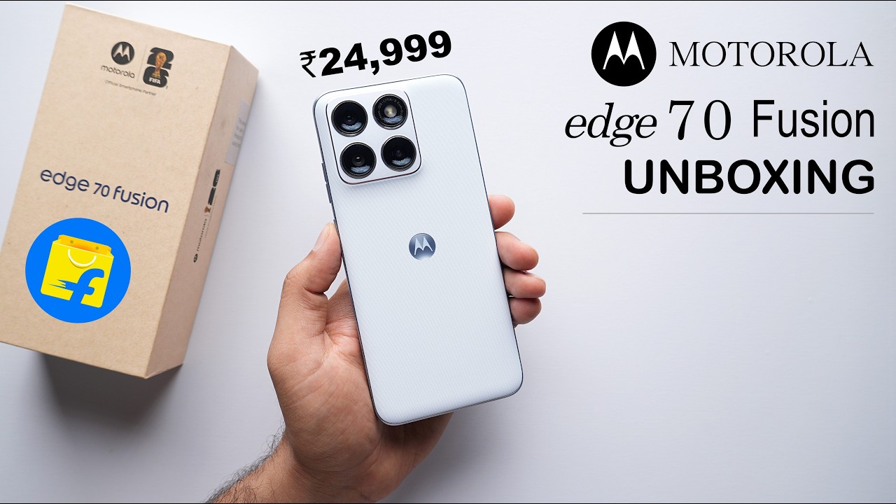 Motorola Edge 70 Fusion Unboxing & Review | FLIPKART RETAIL UNIT (HINDI)
