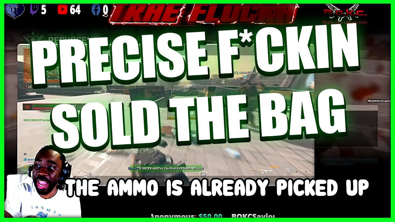 HILARIOUS ARGUMENTS! COD MODERN WARFARE! GREAT DEBATE OF FLOCKA & PRECISE! WHO SOLD? #BOKC #GOMFSFB