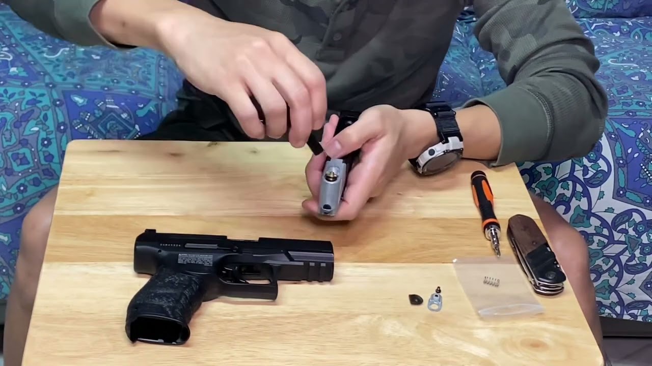 Upgrade Spring T4E Walther PPQ .43Cal.