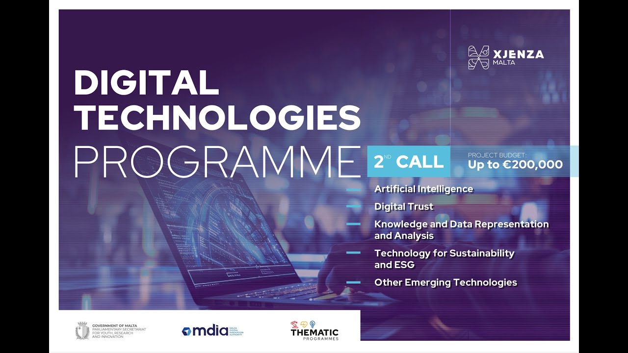 Digital Technologies Programme 2025  Information Session