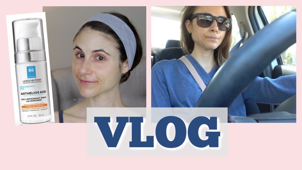 VLOG: LA ROCHE POSAY ANTHELIOS SERUM 1ST IMPRESSION| DR DRAY