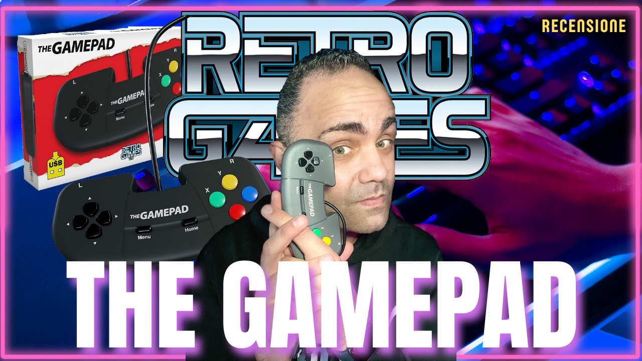 Recensione the Gamepad, il Mini Joypad da RETRO GAMING per The C64, A500, computer Windows e Linux!