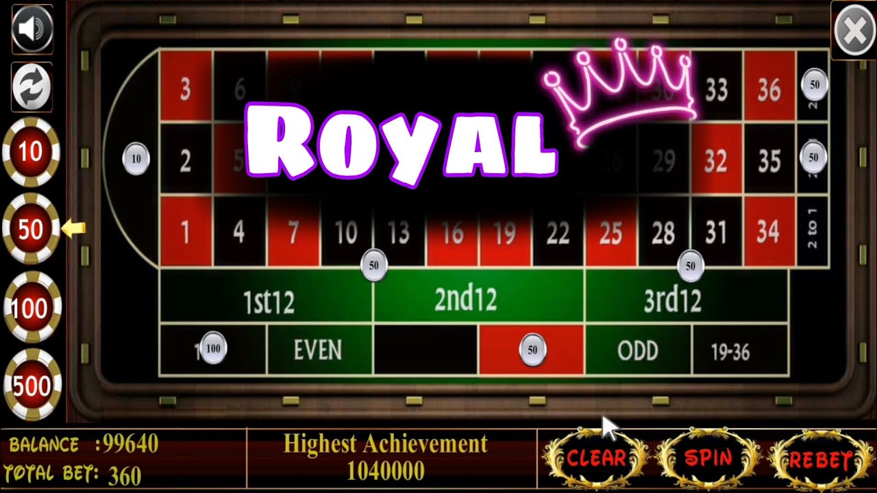 Roulette Royal Strategy
