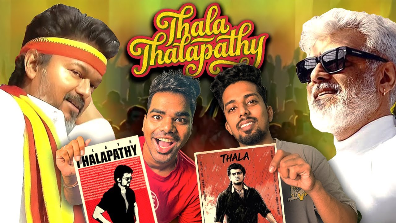 I Was NOT Ready for This Thala–Thalapathy Moment 🤯🔥 | Reaction Video 🎬
