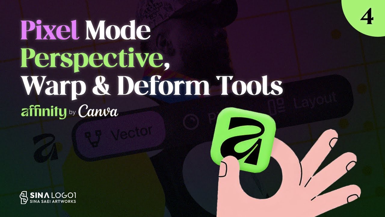 Affinity Tutorial | Episode 4 – Perspective, Warp & Deform Tools