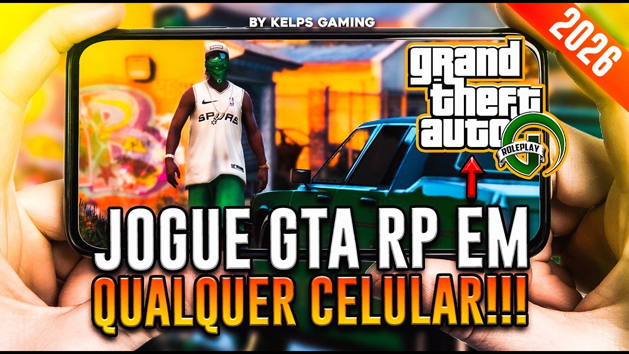 IN&Eacute;DITO✅ Saiu O MELHOR GTA ROLEPLAY para M&Oacute;BILE! COMO JOGAR GTA RP em QUALQUER CELULAR (Atualizado)