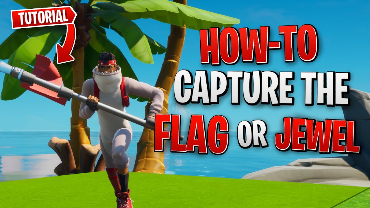 How to make a CAPTURE THE FLAG mechanic in Fortnite Creative! (step by step tutorial)