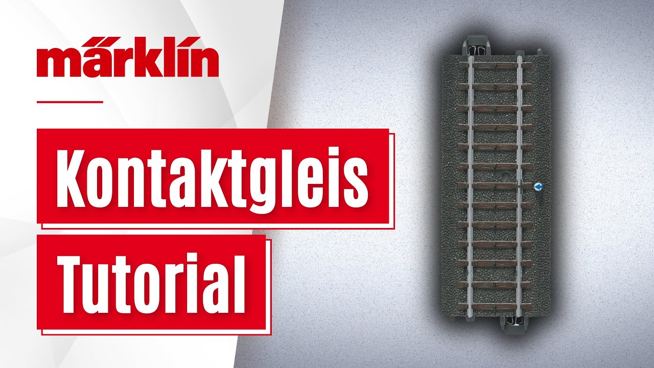 Märklin Kontaktgleis Tutorial / Anschluss und Funktion erklärt