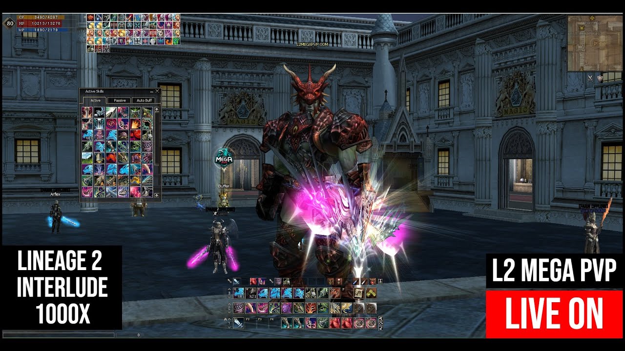 L2 MEGA PVP INAUGURAÇÃO - LINEAGE 2 INTERLUDE