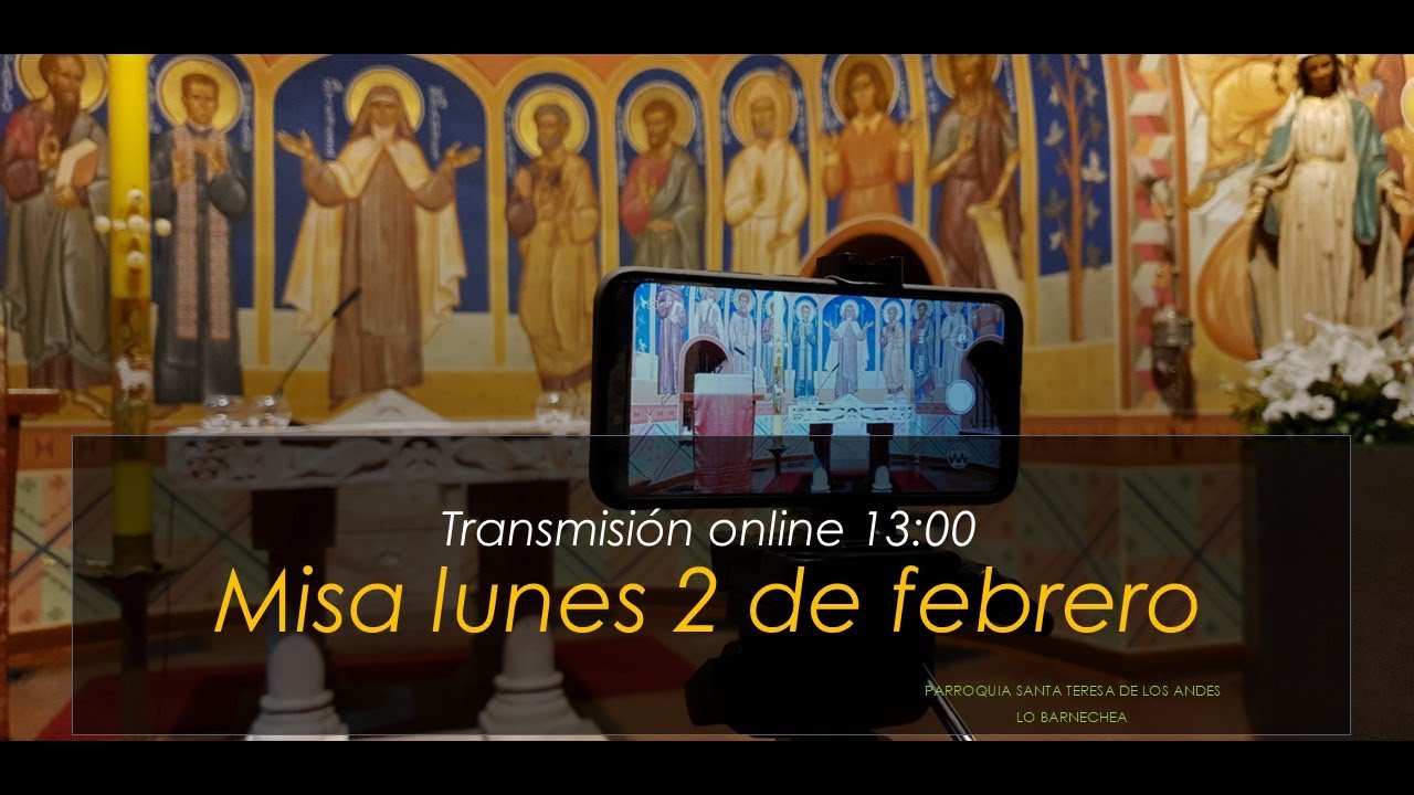 Misa  lunes 2  de febrero