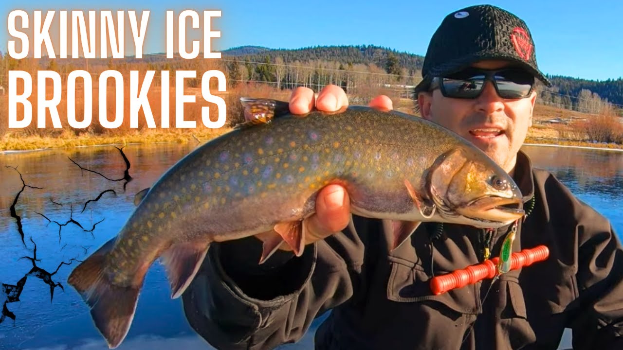 Early Ice Fishing for Brook Trout | Safety Tips, Gear, and First Ice Tactics You MUST Know!