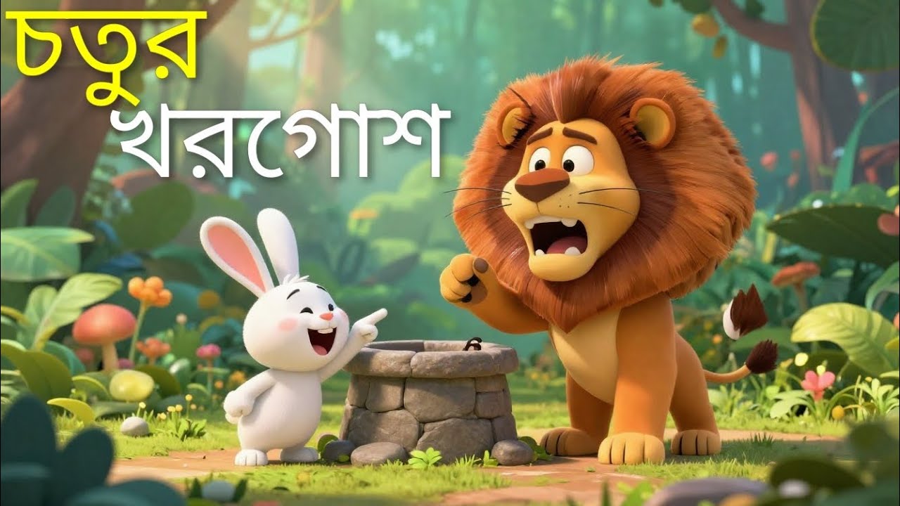 চতুর খরগোশ / chatur khargos /cartoons..🙏💐💐💐💐