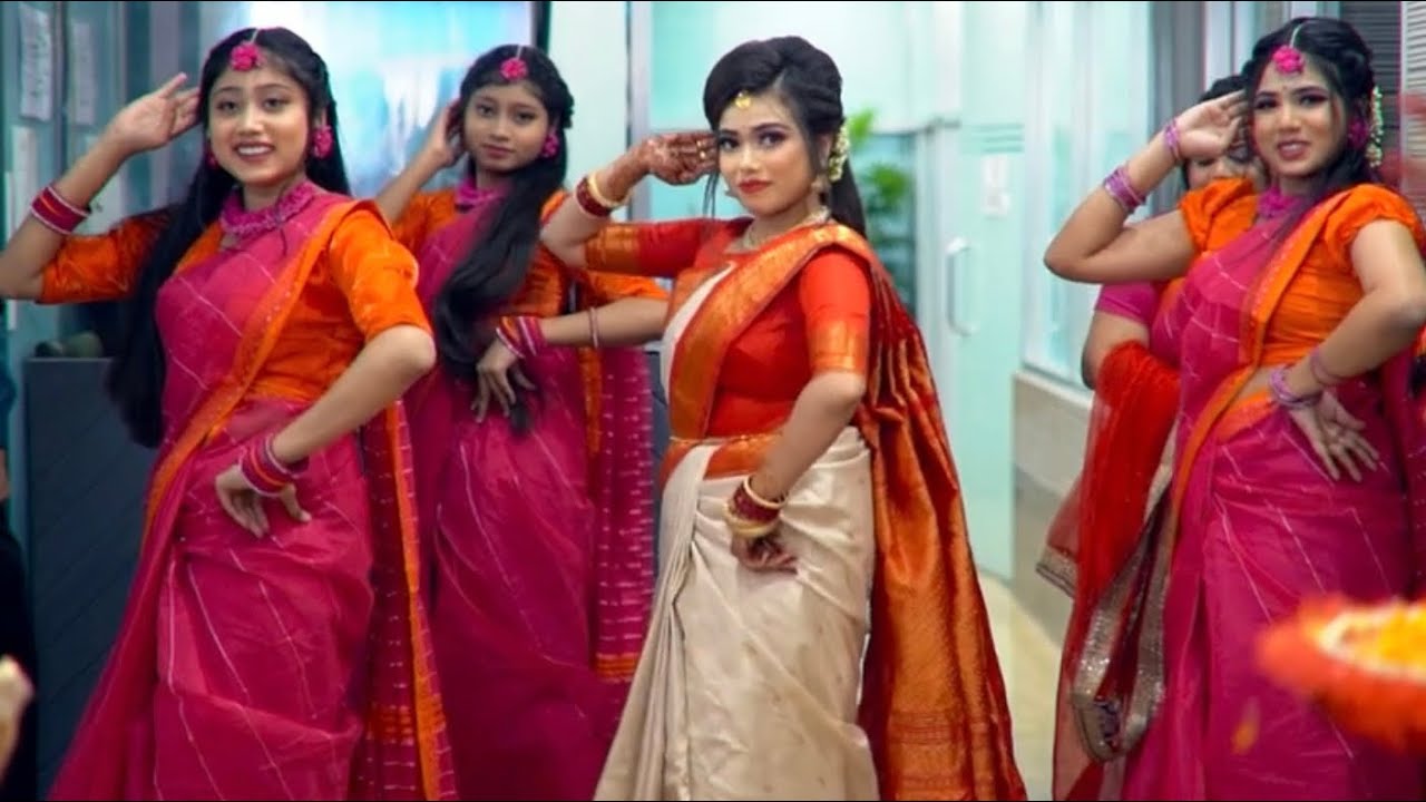 Holud Dance Performance 😍/ Jhumka/Noya Daman / #dance #wedding #weddingdance #cinematography