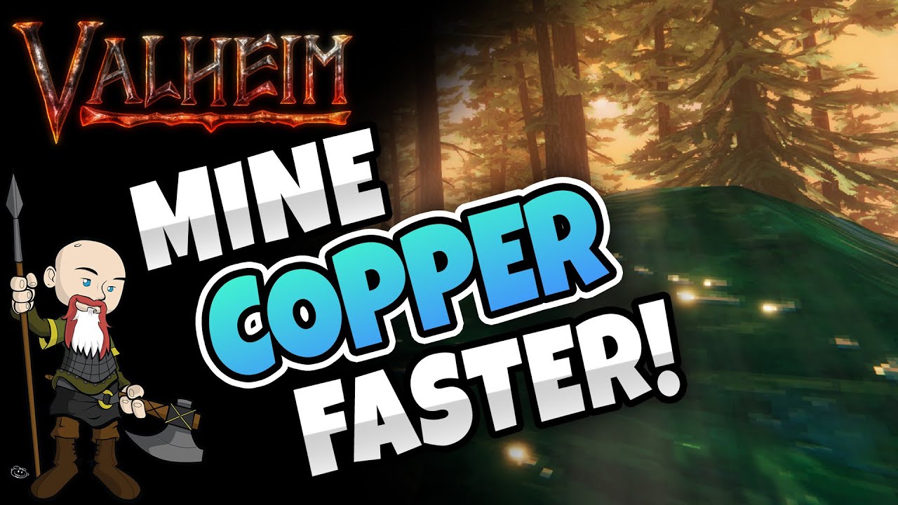 Fastest & Most Efficient Copper Mining | Valheim Tips and Tricks