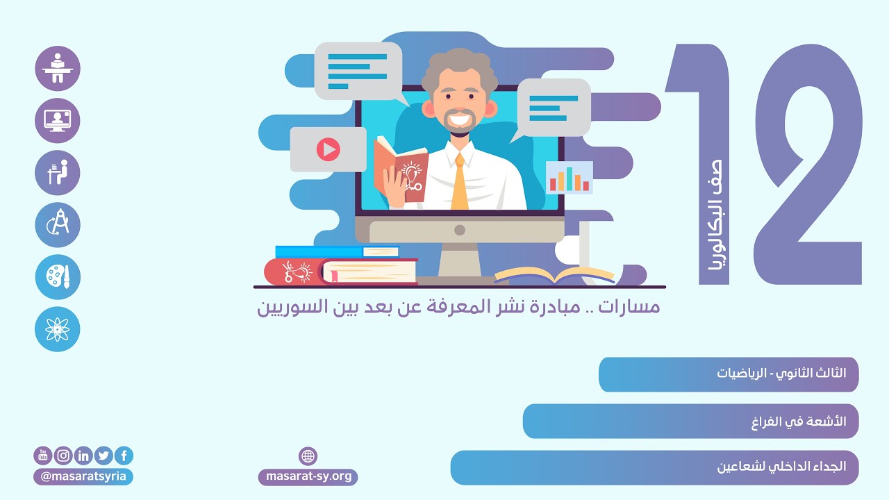 الجداء الداخلي لشعاعين | درس الأشعة في الفراغ | الرياضيات الثالث الثانوي