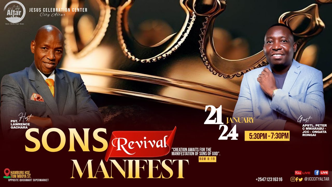 The Diplomatic Son - @Apostle Peter Mwarabu || Revival Day 2 || 22nd Jan 2026
