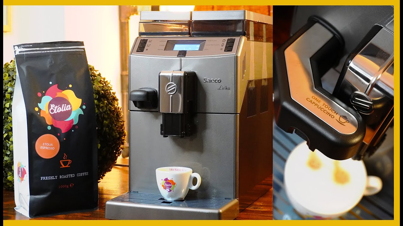 Saeco Lirika OTC espressor automat One Touch Cappuccino | Kfea.ro
