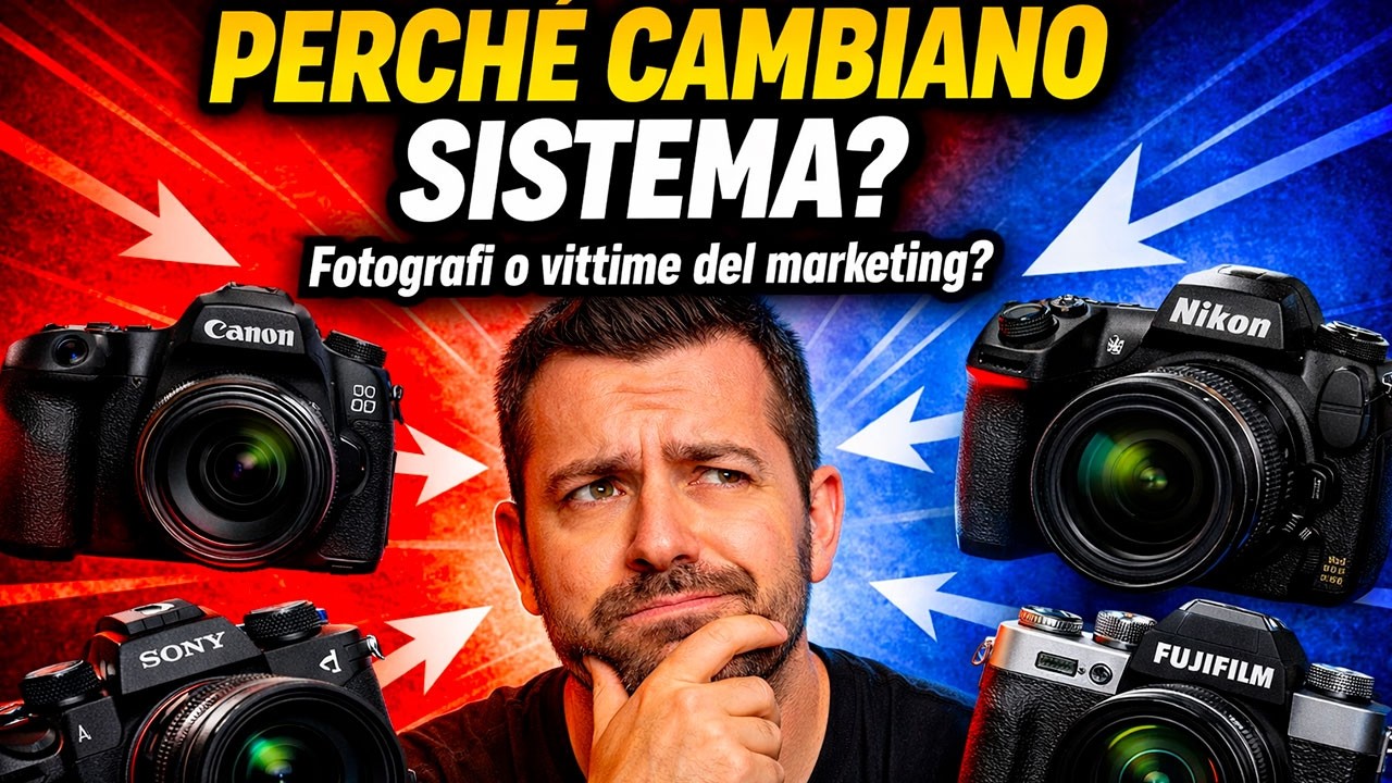 Perché i fotografi cambiano sistema? (La verità che nessuno dice)