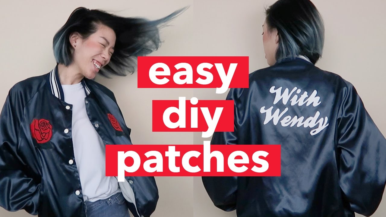 DIY Custom Patches: Roses and Monogram (feat. Q2HAN) | WITHWENDY