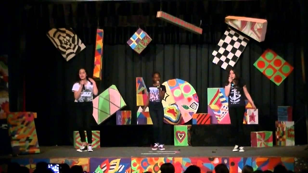 groep 8A Songfestival 2014 Pieter Jelles Troelstraschool
