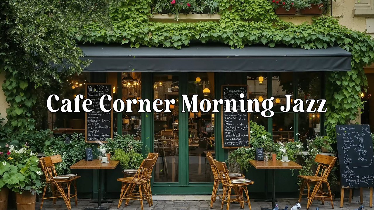 Cafe Corner Morning Jazz 🌿 Warm Café Swing for a Peaceful and Fresh New Day