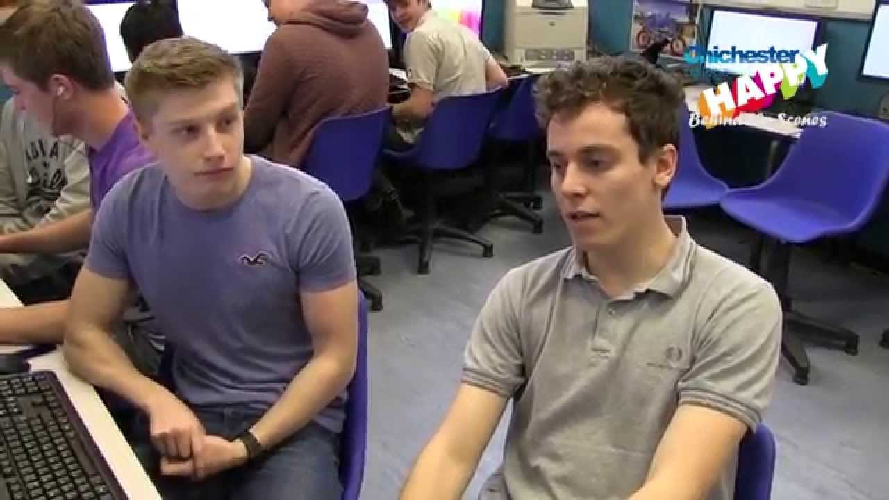 Chichester College - HAPPY - Behind the scenes