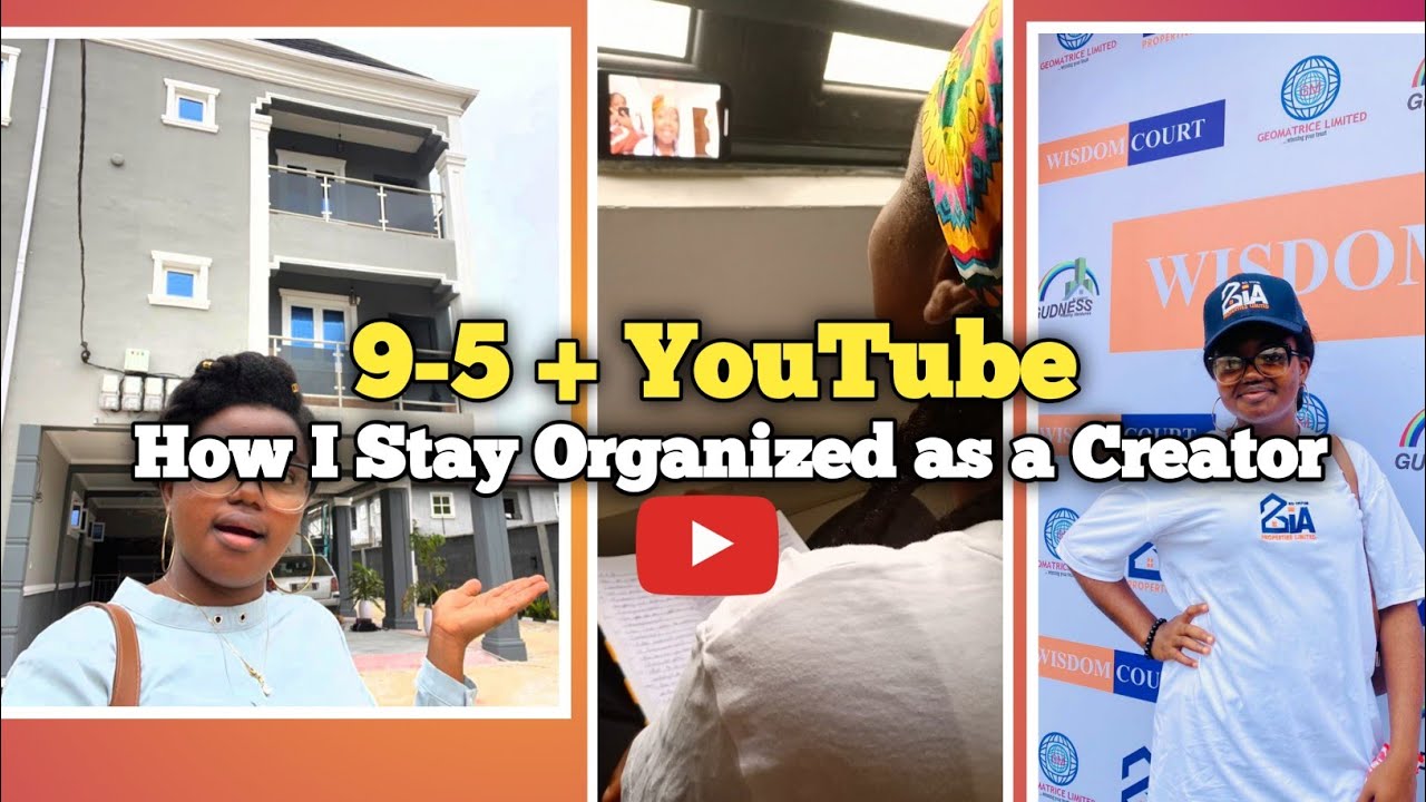 Balancing My 9-5 Job & YouTube | A Day in the life of a Busy Creator 