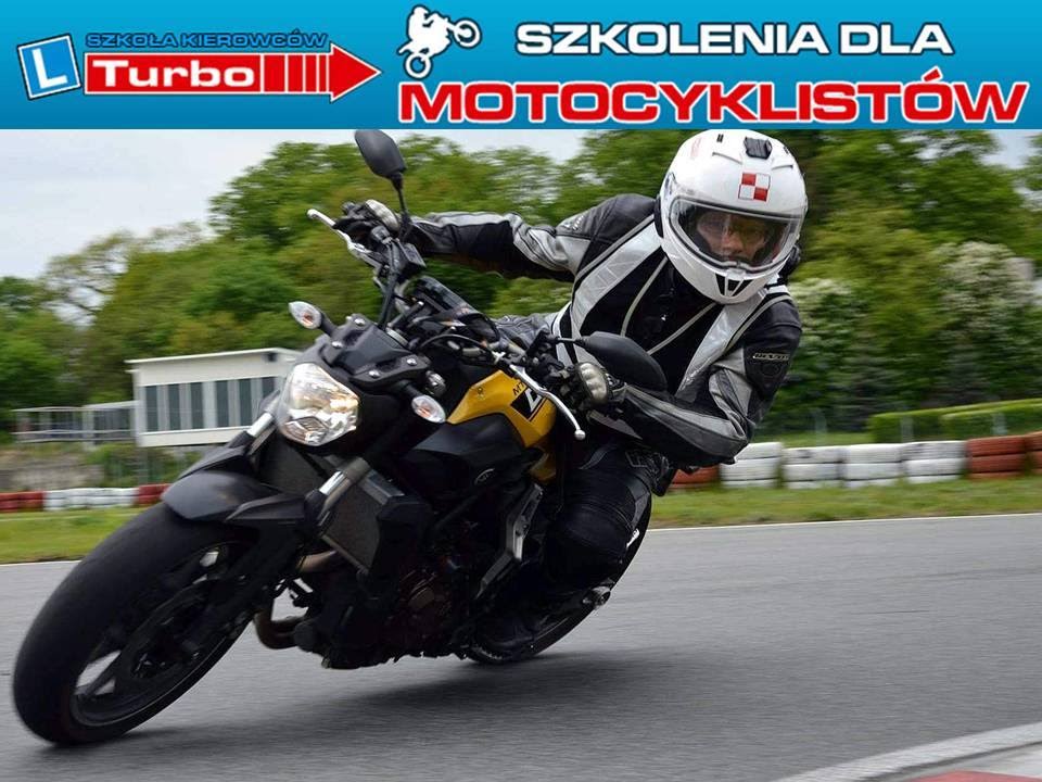 Tor Bydgoszcz -  technika pokonywania zakrętów - Szkolenie motocyklowe Turbo Pabianice