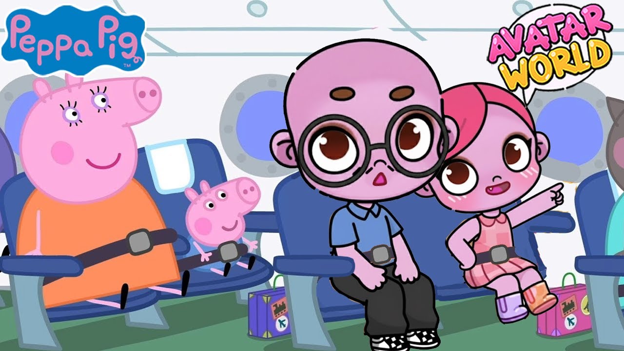 PEPPA PIG EN AVATAR WORLD 🐽 Vacaciones ✈️  Episódios Completos