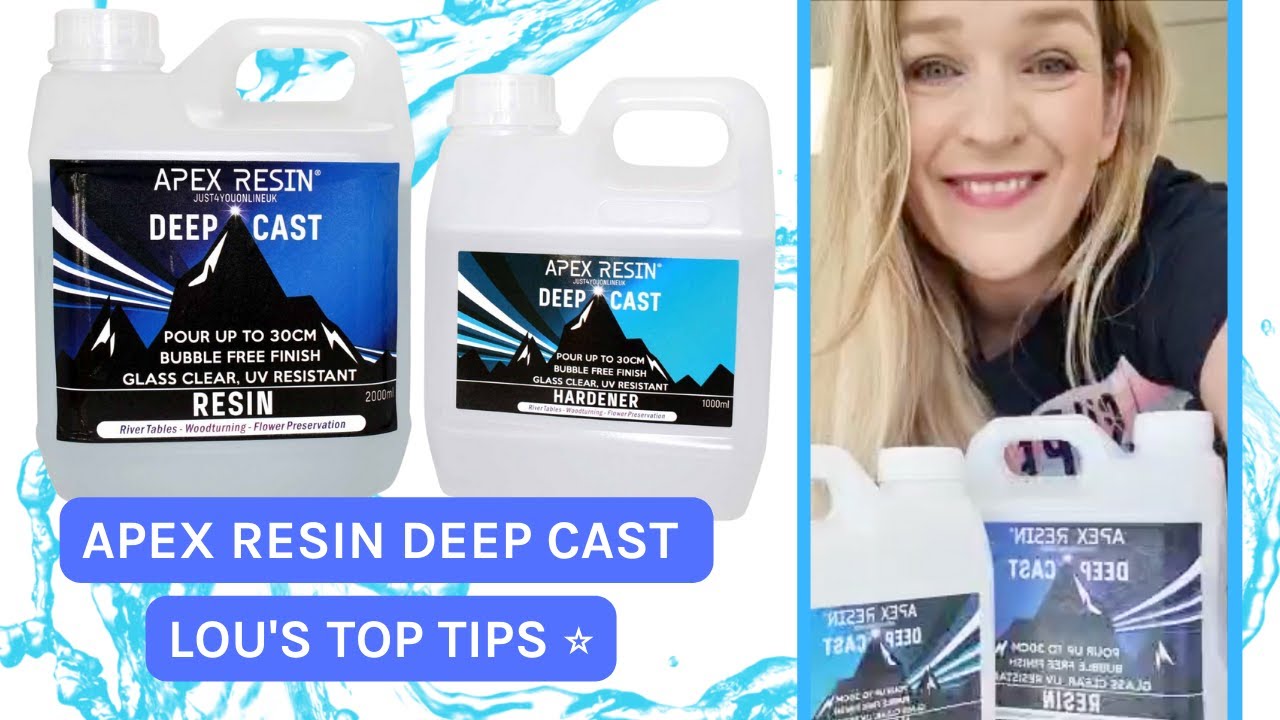 NEW Apex Resin&reg; DEEP CAST Deep Pour Epoxy Resin - Top Tips from Lou from Create and Bloom
